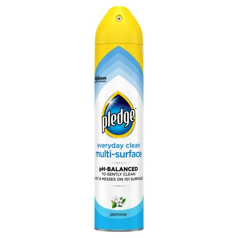 PLEDGE Everyday MultiSurface Cleaning Aerosol Jasmine 250ml