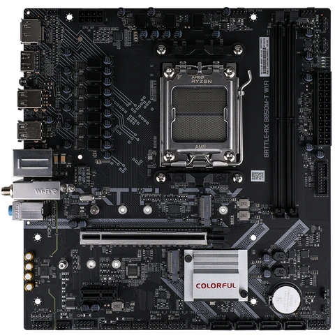 COLORFUL BATTLE-AX B850M-T WIFI V14 Motherboard， M-ATX form