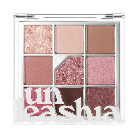 Unleashia Glitterpedia Eye Palette No.5 All of Dusty Rose