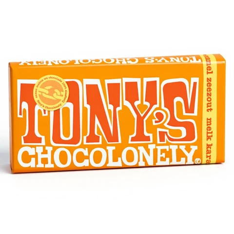 Tony's Chocolonely Lait Caramel Sel de Mer 180 g