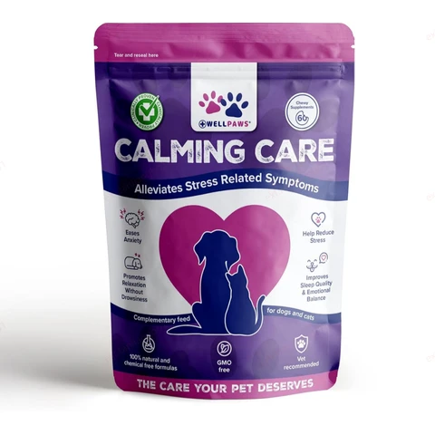 Wellpaws Calming Care Chewable for Dogs & Cats 180g