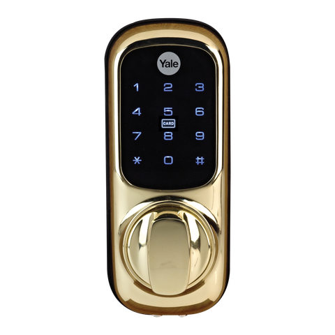 Yale Keyless Connected Smart Lock – Polished Brass