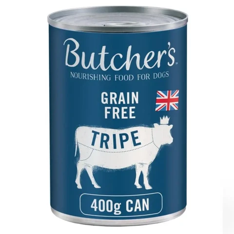 Butcher's Tripe Wet Dog Food Tin 400g