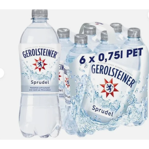 Gerolsteiner Sprudel 0,75L X 6