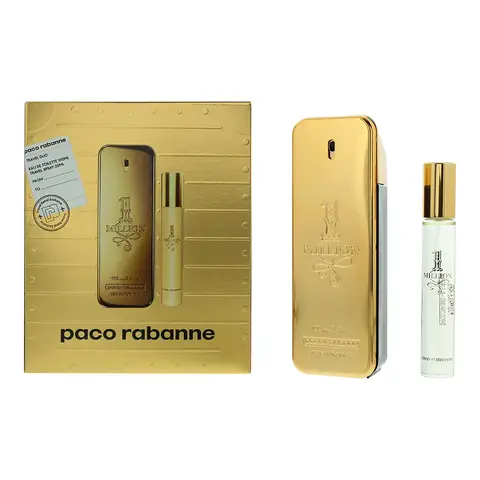 Paco Rabanne 1 Million 100ml Eau de Toilette + 10ml Eau de Toilette