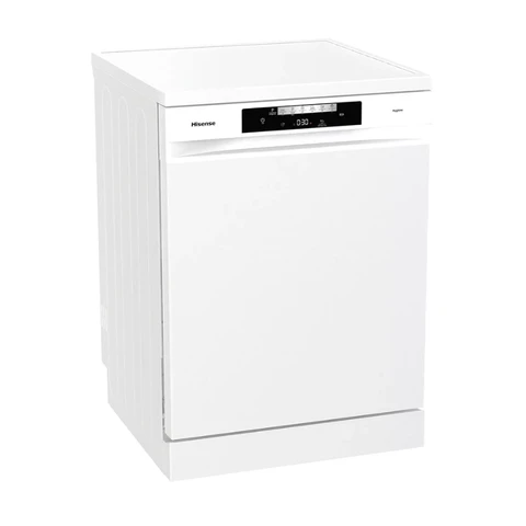Hisense HS642D90WUK 60cm Freestanding Dishwasher - 14 Place Settings - White - D Rated