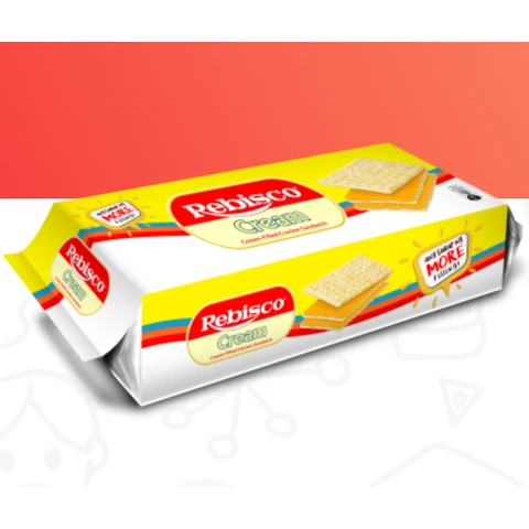 Rebisco Butter Cream Filled Cracker Sandwich 10 pack (32g each)