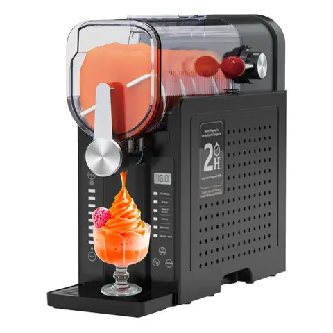 Machine à Granités et Boissons Givrées Cuisync avec 6 Préréglages et Écran LED, Sans Besoin de Glaçons, Parfaite pour Margaritas Glacées, Frappés, Smoothies et Milkshakes