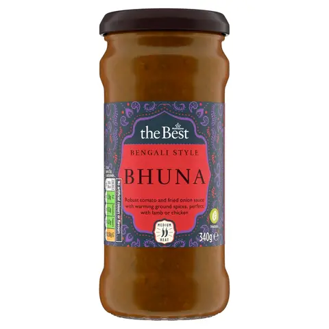 Morrisons The Best Hot Bhuna Cooking Sauce 340g