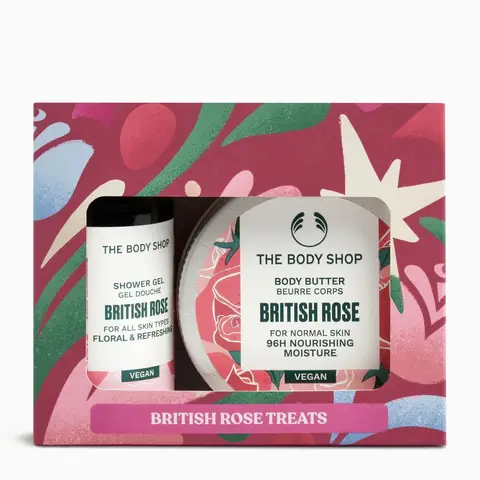 The Body Shop G1 Intro British Rose Giftset 140 ml