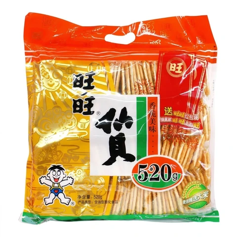WANT WANT Senbei (Groß) 520 g (Enthält 88 Packungen)