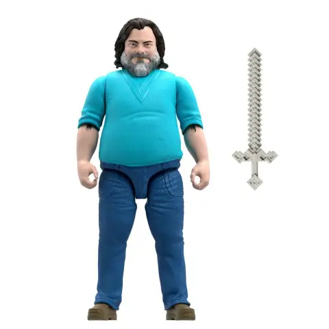 Minecraft Movie Steve Large Figure