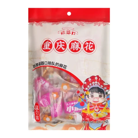 Ciqikou Frittierter Teig Twist, gemischter Geschmack 518g