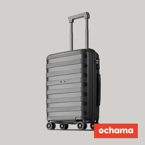 ochama Aviator Luggage Large Capacity Men and Women Trolley Case 24 Inch Suitcase Student
Password Box Carbon Black