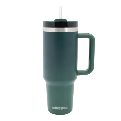 Milestone 40oz Insulated Travel Mug / Tumber - EVERGREEN