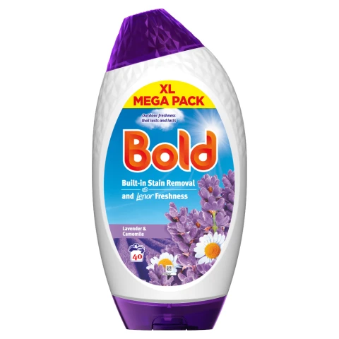 Bold Lavender & Camomile Liquid Laundry Detergent 40 Washes 1.32L