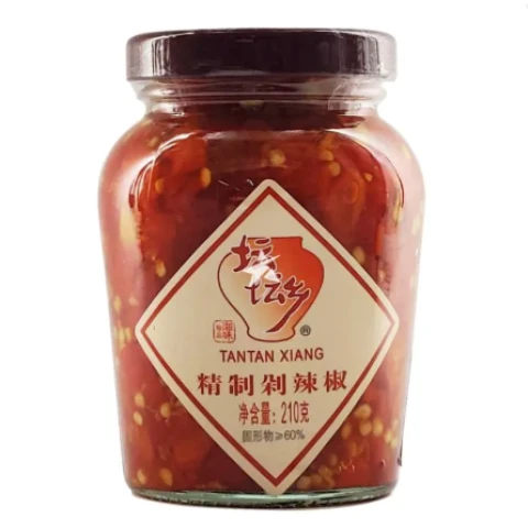 TTX Brand Chopped Red Chilli 210g 坛坛香精制剁辣椒