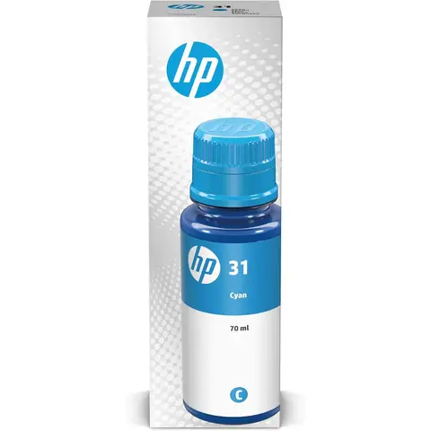 HP 31 Cyan Original Ink Bottle