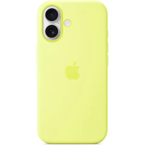 Apple iPhone 17 Silicone Case with MagSafe - Neon Yellow