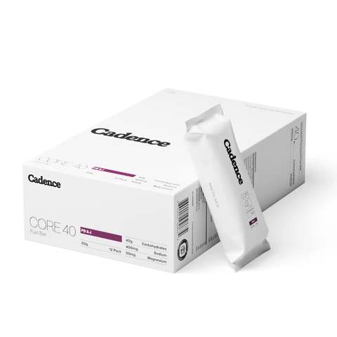 Cadence Carbohydrate Nutrition Bar Peanut Butter & Jelly - 12 x 50g