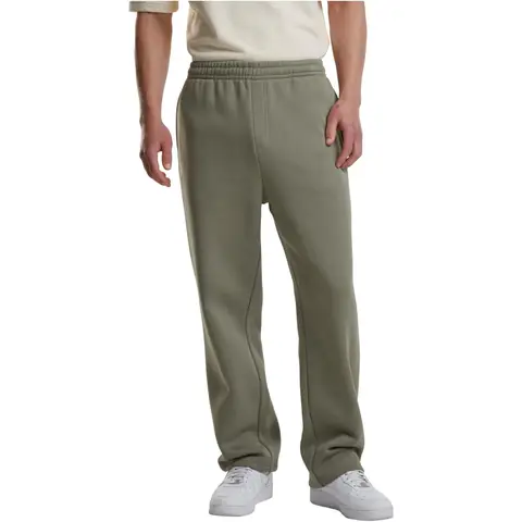 Urban Classics Fluffy-Track Pants Paleolive XL