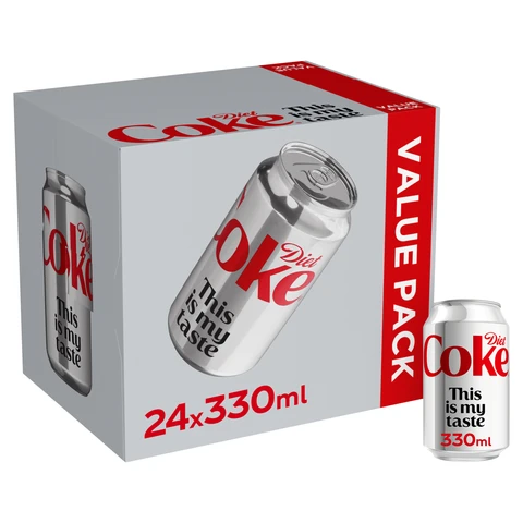 Coca-Cola Diet Coke 24*330 ml