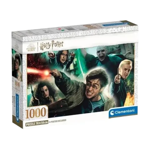 Clementoni Harry Potter puzzel - 1000 stuks, 70 x 50 cm