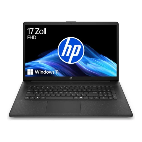 HP 17-cp3077ng AMD Ryzen™ 7 7730U Notebook 43,9 cm (17,3 Zoll) 16 GB RAM, 1 TB SSD, AMD Radeon™ Grafik, Windows 11 Home