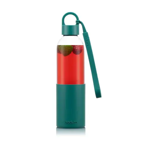 Bodum MELIOR Glass Water Bottle 0.5L - Green