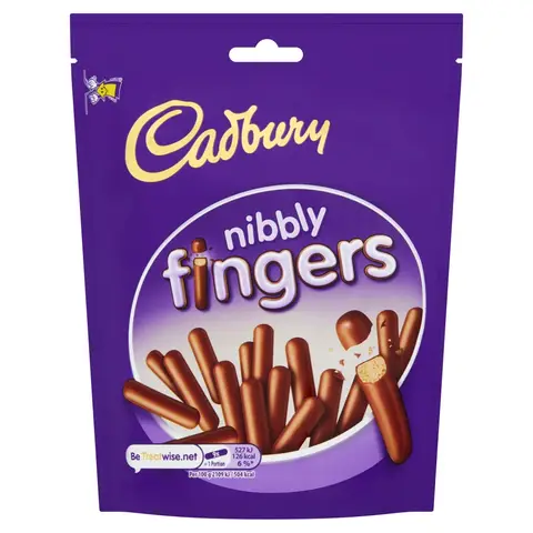 Cadbury Nibbly Fingers Pouch 125g