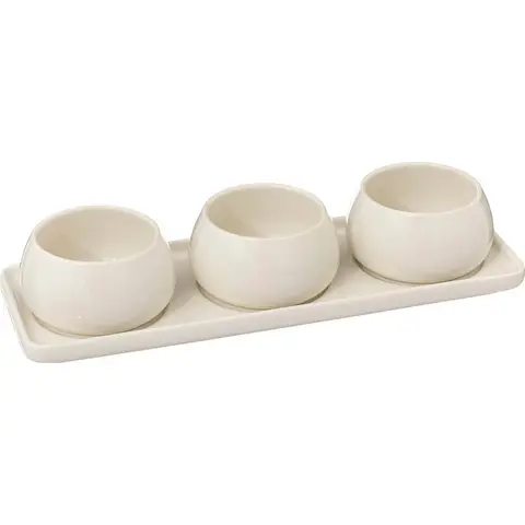 Secret de Gourmet Snackset - 4 stuks, Wit