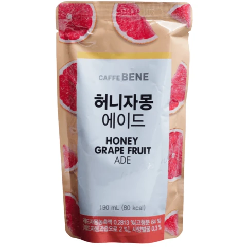 CAFFE BENE Limonade au pamplemousse et miel - 190 ml