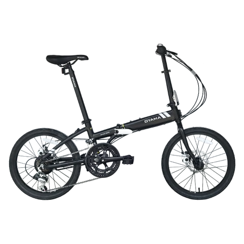 OYAMA-skyline 500-folding bike-black