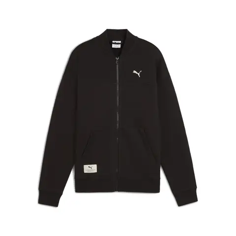 Puma Class Relaxed Pinnacle Full Zip Jacket - Puma Black
