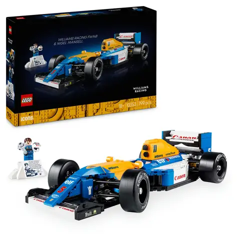 LEGO Icons 10353 Williams Racing FW14B et Nigel Mansell
