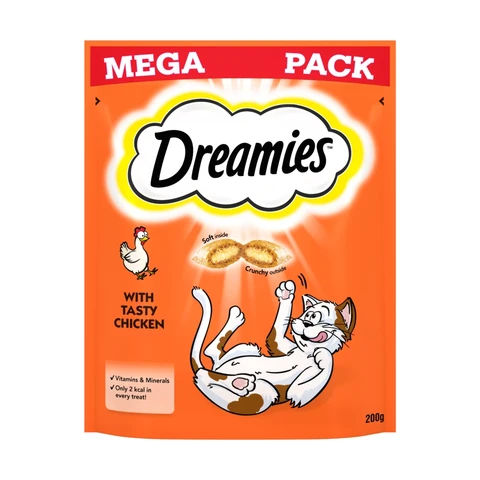 Dreamies with Tasty Chicken 200g