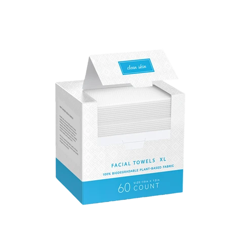 YIJINCHAN Facial Towels, 60 Sheets in Paper Box