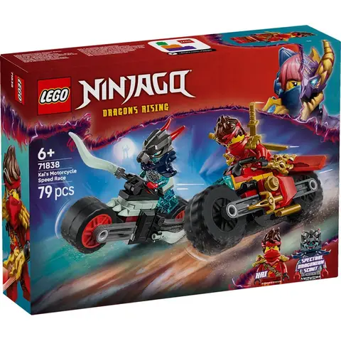 LEGO Ninjago Kai's motorfiets snelheidsrace bouwset - 71838, 2 motorfietsen