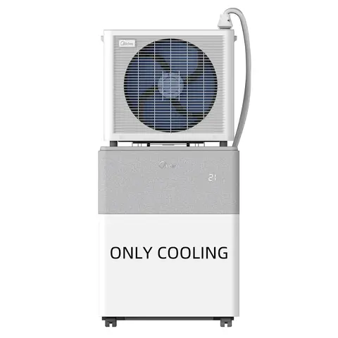 [€699 mit kostenlosem Versand] Midea PortaSplit Cool tragbarer Split-Klimakühler – 8000 BTU, App- & Fernbedienung, leiser Betrieb ab 38 dB, für Räume bis 30 m²