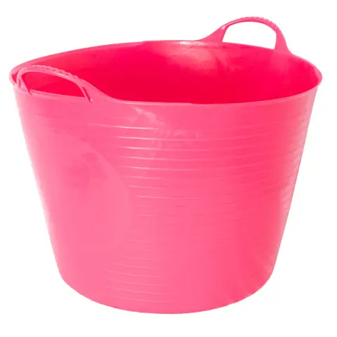 Tub Trug Flexible Pink 42l