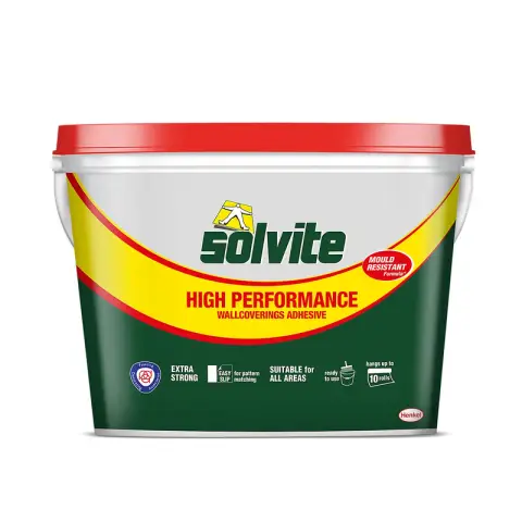 Solvite High Performance Ready Mixed Wallpaper Paste 10kg