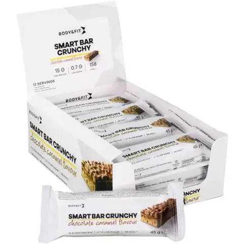 Smart Bar Chocolat Caramel Croustillant 540 g (12 barres)