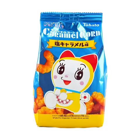 TOHATO Doraemon Caramel Corn Salted Caramel 35g 桃哈多x哆啦A夢焦糖玉米鹹焦糖味