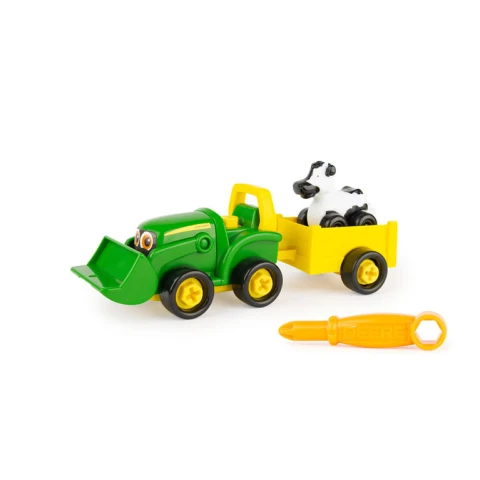 John Deere Kids Build a Buddy Bonnie Tractor and Trailer Playset