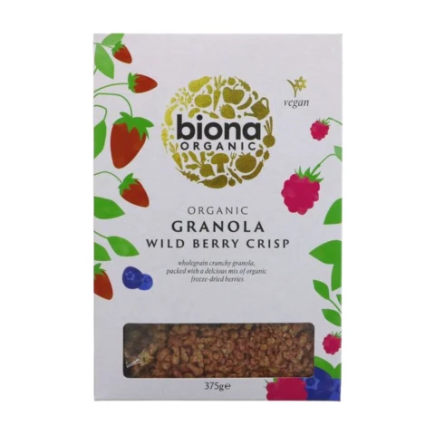 Biona Wild Berry Granola - Organic - 375G