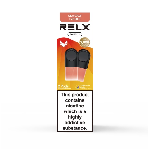 RELX Pod Pro 2 (Pre-filled 2 Pods Pack) - Seasalt Lychee