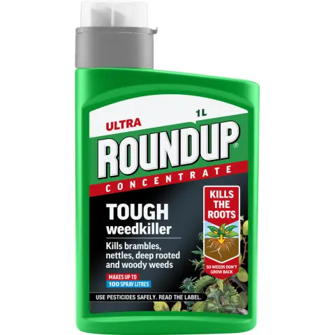 Roundup Tough Weedkiller Concentrate 1l