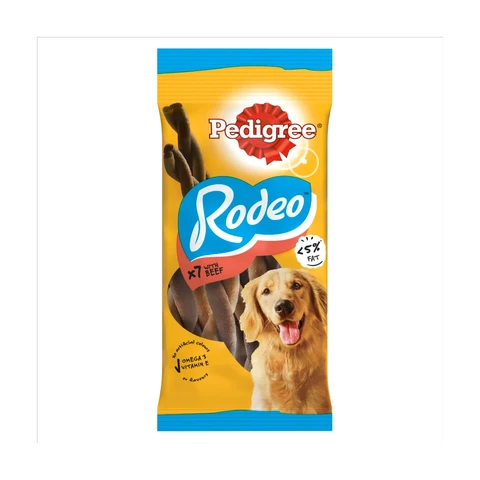 Pedigree Rodeo with Beef 123g