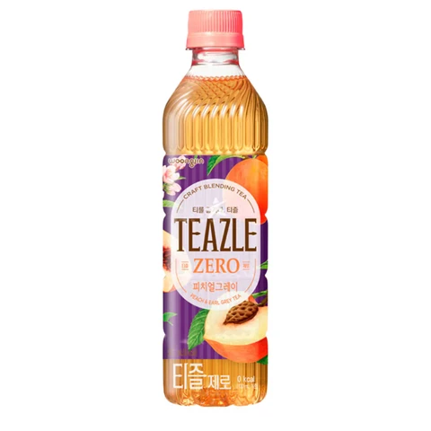 TEAZLE Zero Peach & Earl grey 500ml