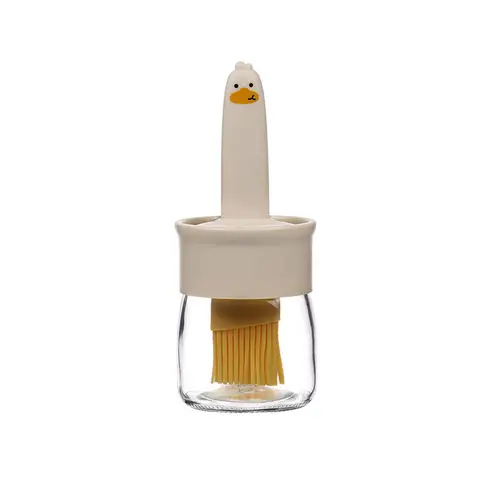 BJ oil brush with bottle, glass baking and barbecue oil brush